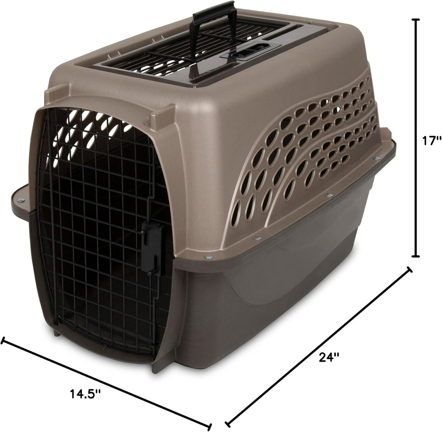 Plastic Pet Carrier with 1 Door