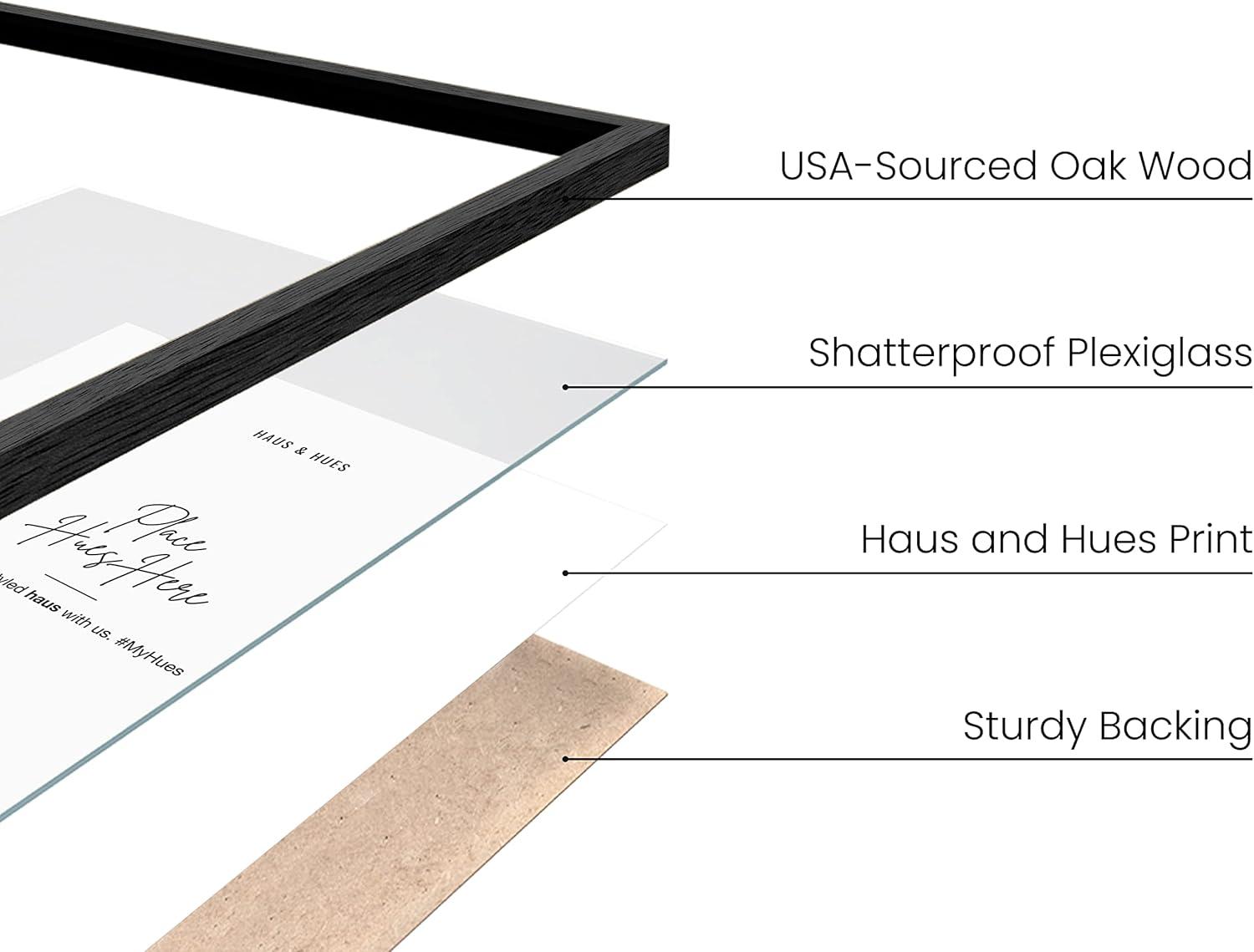 Haus and Hues Picture Frames for Gallery Wall