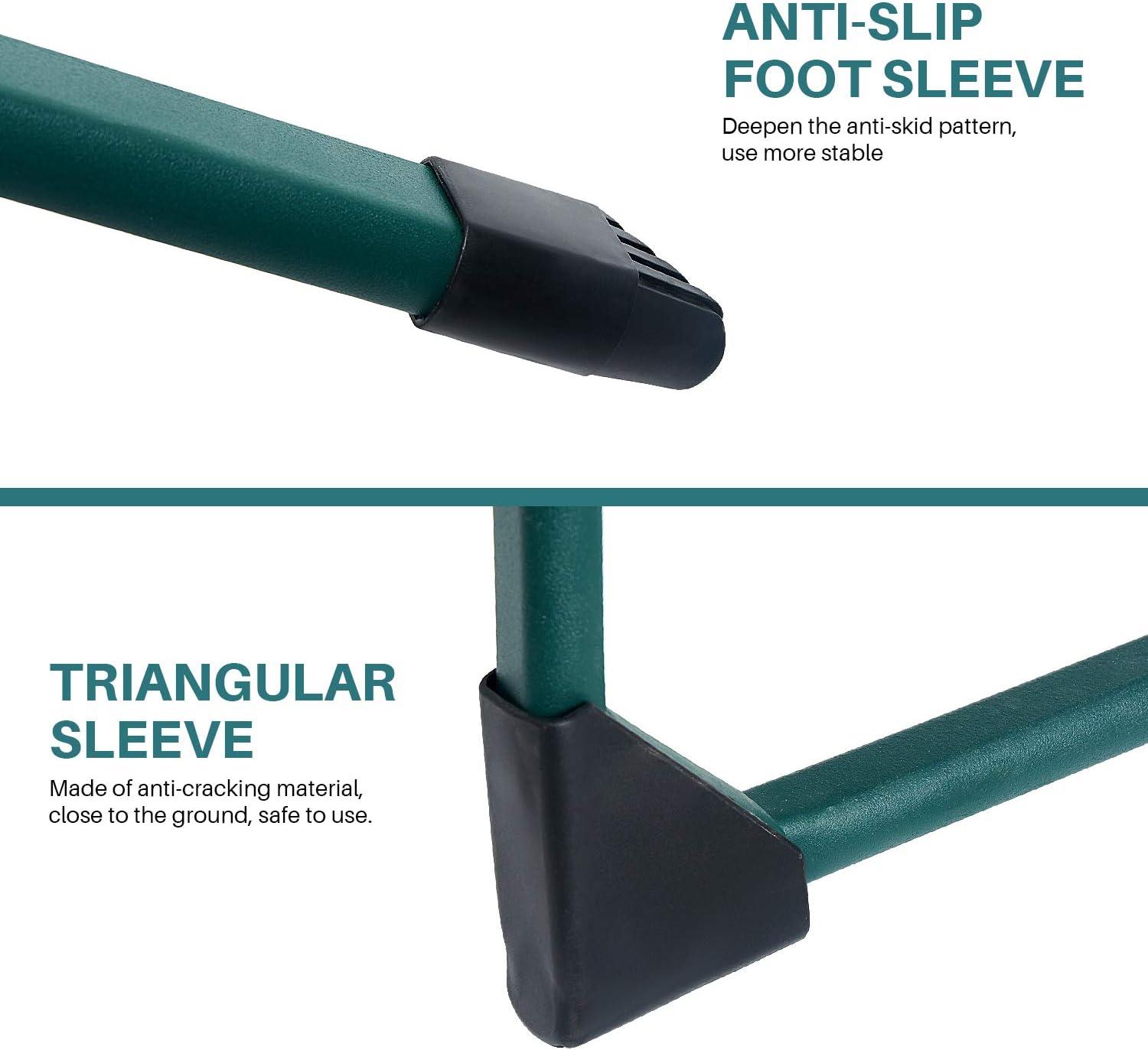 Delxo 3 - Step Steel Lightweight Folding Step Ladder