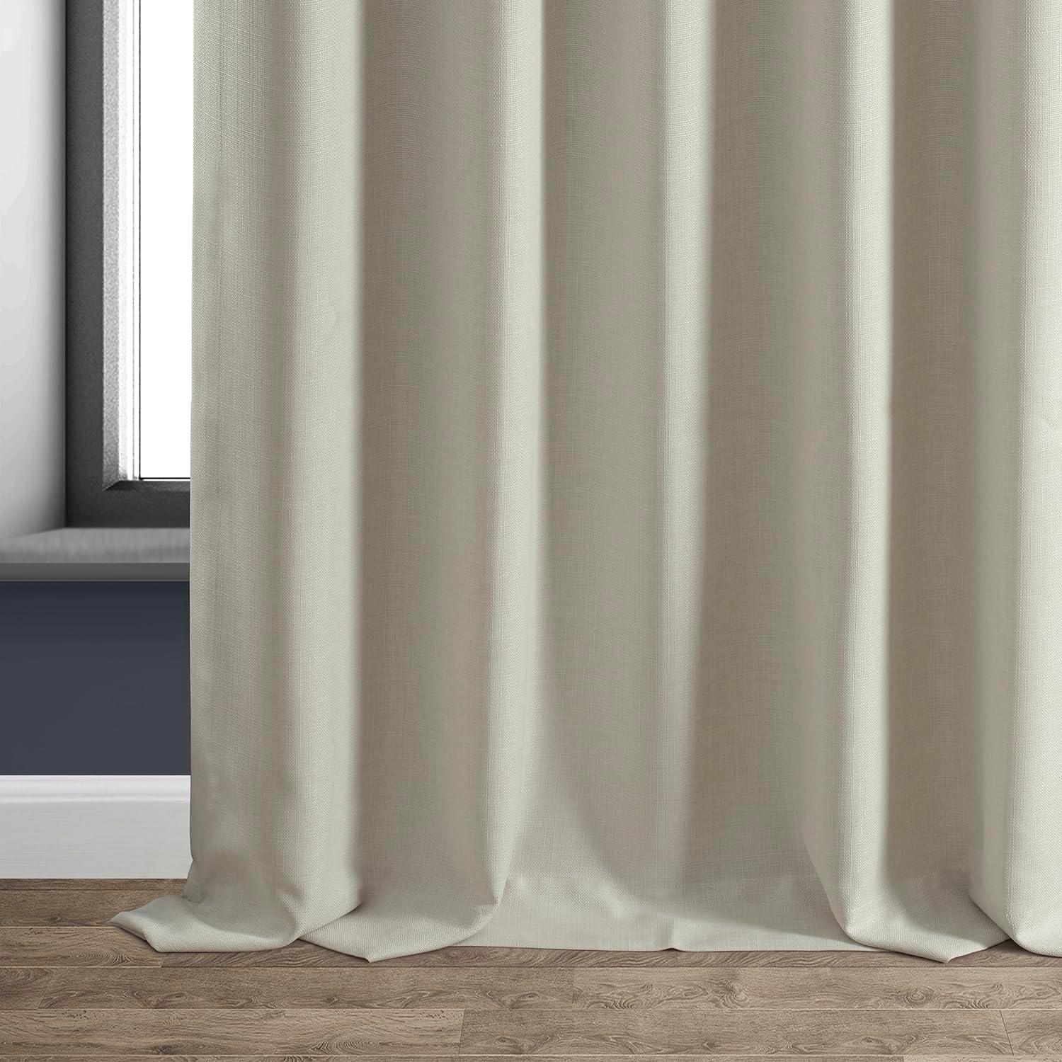 Caravan Beige 96" Blackout Linen Window Panel