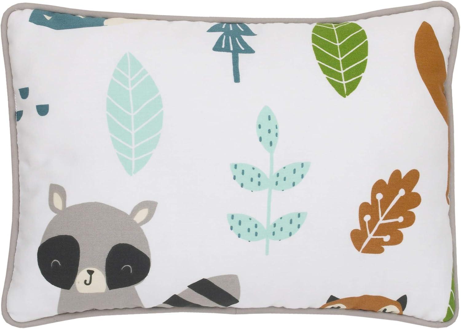 NoJo Dreamer Little Woodland Friends 8 Piece Nursery Crib Bedding Set
