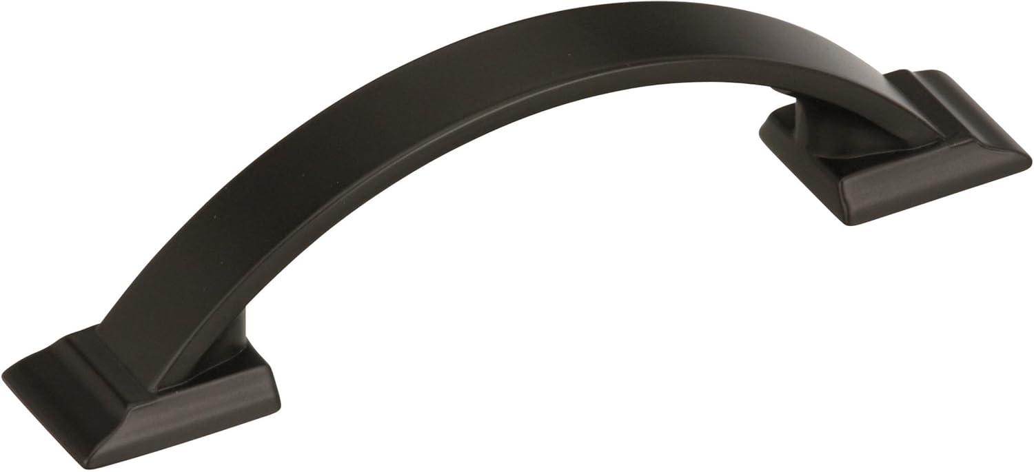 Amerock Candler 3 inch (76mm) Center-to-Center Black Bronze Cabinet Pull