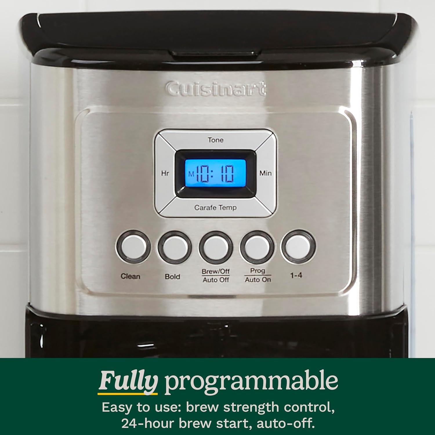 Cuisinart ® PerfecTemp ® Stainless Steel 14-Cup Programmable Coffee Maker