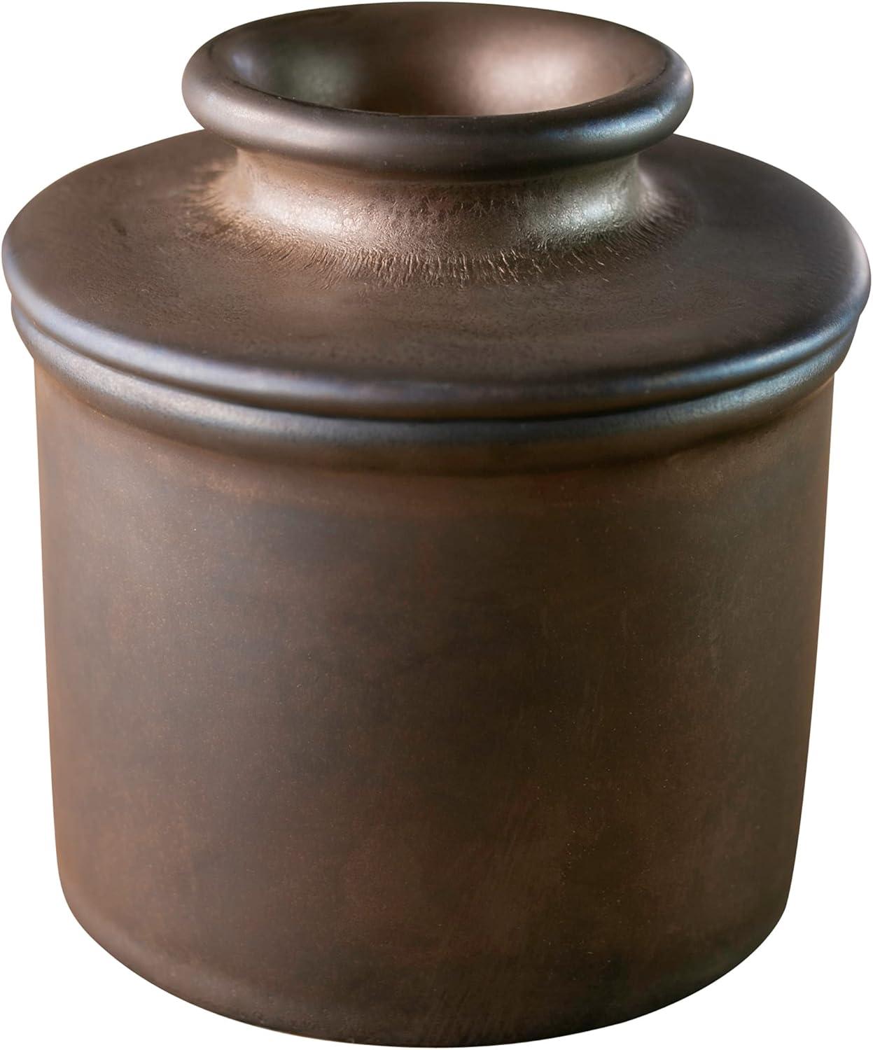 Butter Bell Butter Bell - The Original Butter Bell Crock - Specialty Collection - Bronze Matte (Reactive Glaze)