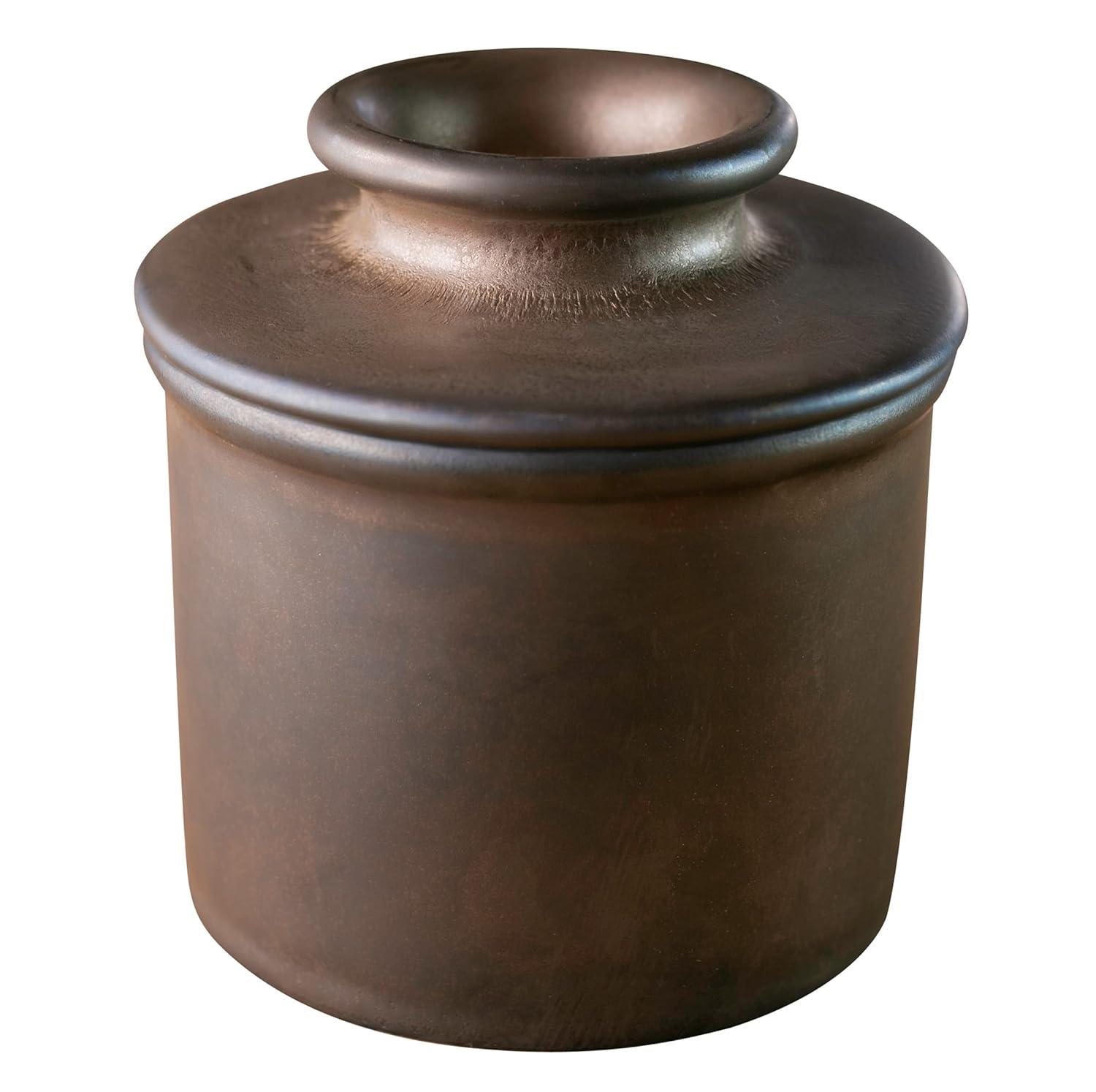 Butter Bell Butter Bell - The Original Butter Bell Crock - Specialty Collection - Bronze Matte (Reactive Glaze)