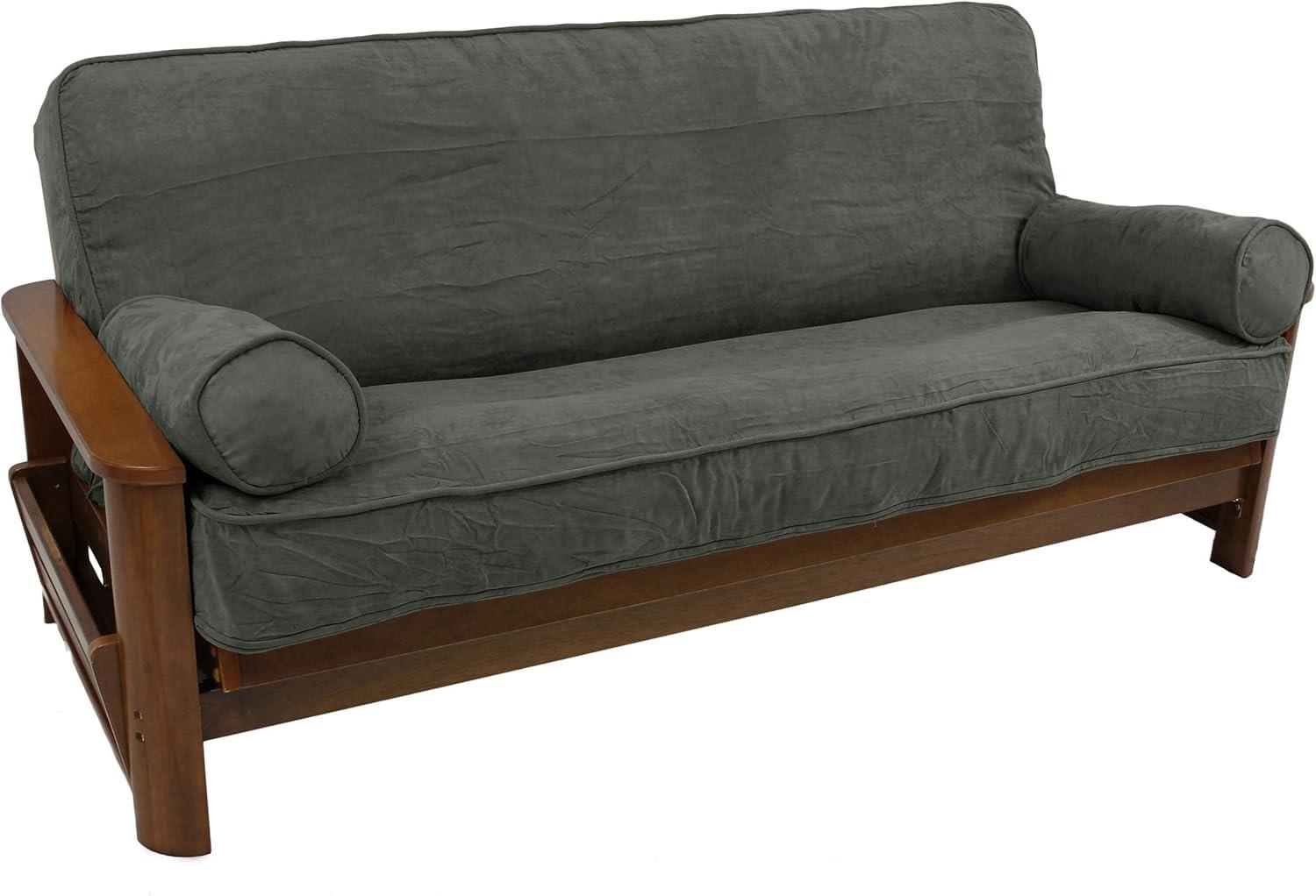 Polyester Box Cushion Futon Slipcover