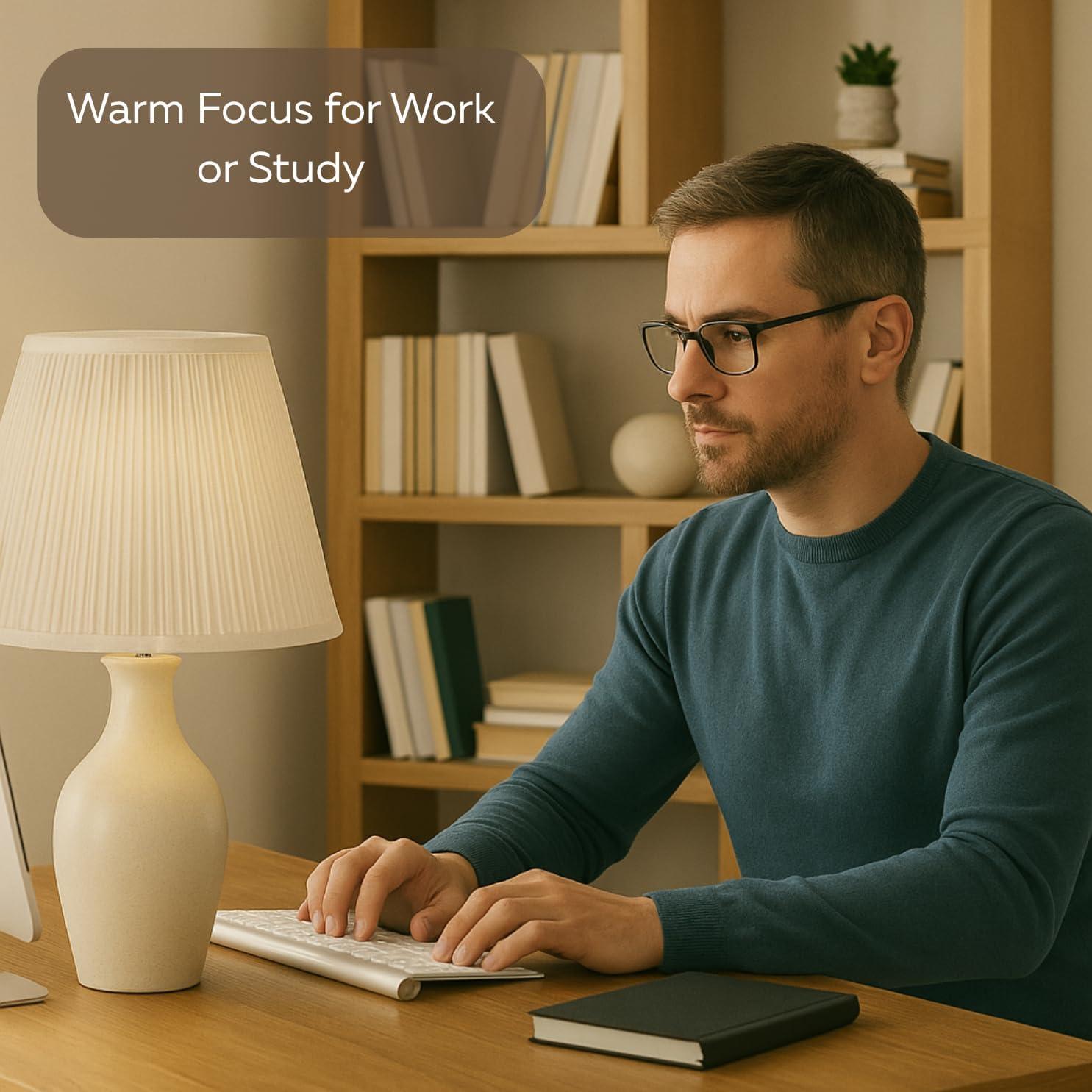 White Pleated Lamp Shade 7" x 13" x 10" Tall