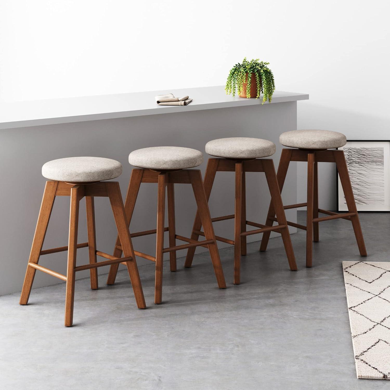 Swivel 26'' Counter Stool (Set of 4)