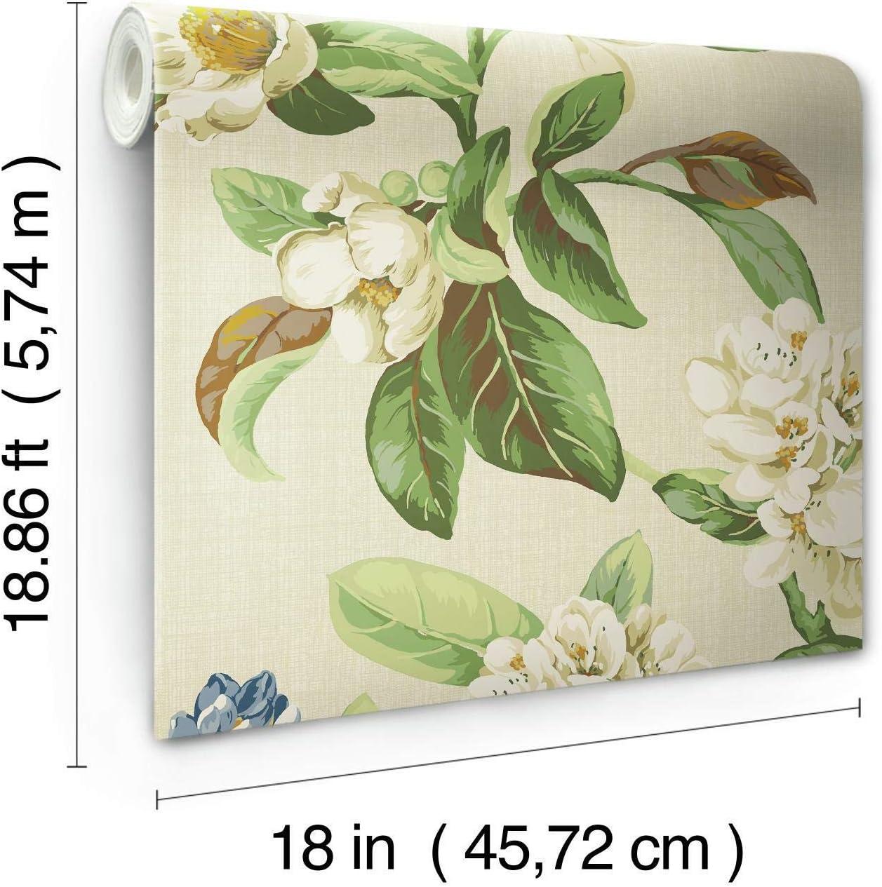 Waverly Peel & Stick Floral Roll