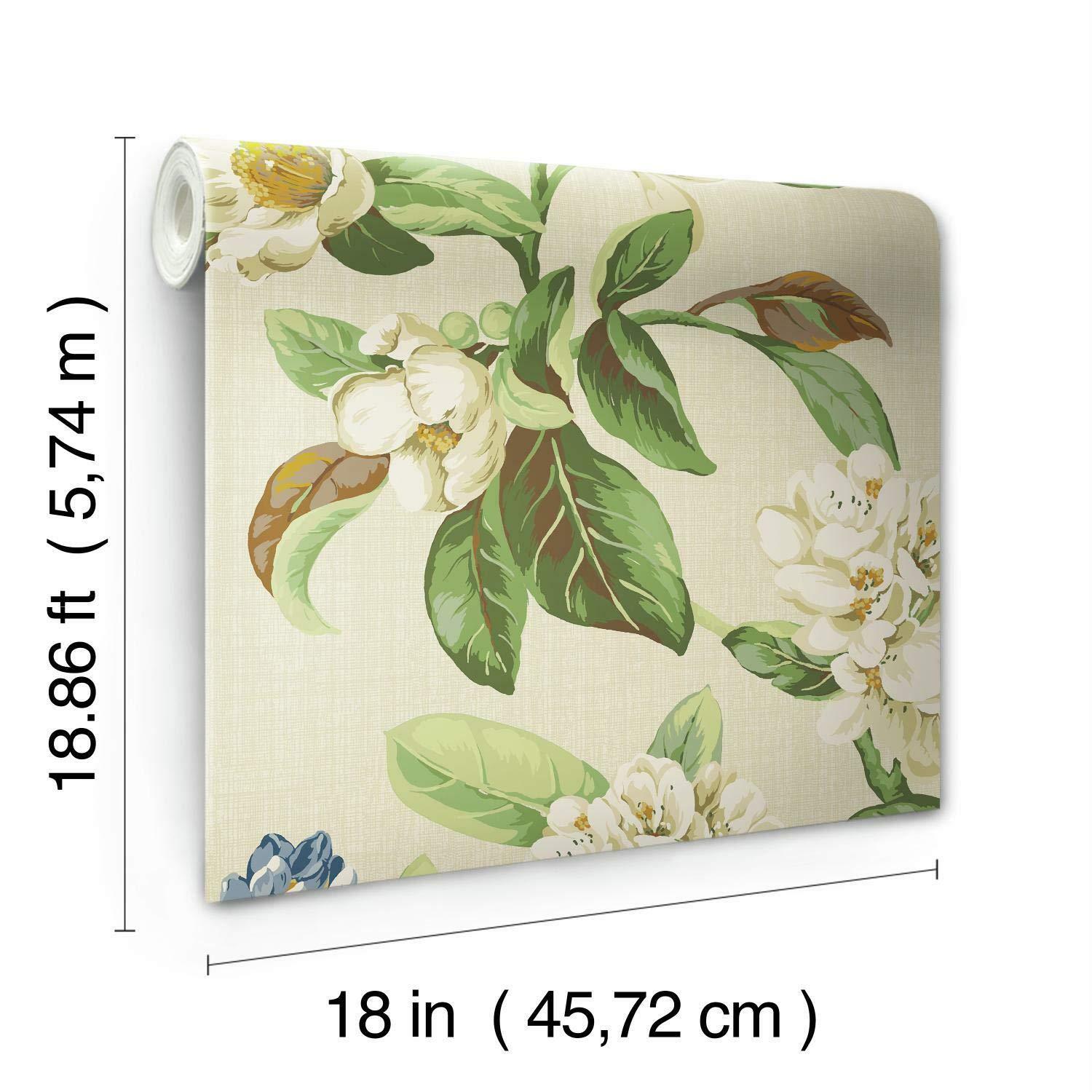 Waverly Peel & Stick Floral Roll