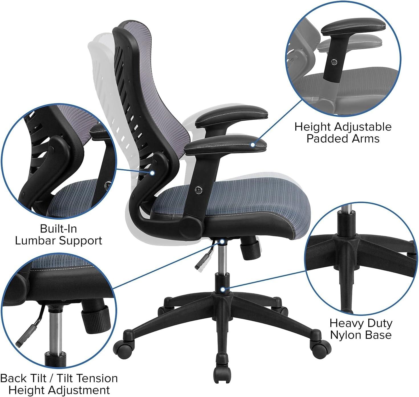 Siwar High-Back Designer Ergonomic Office Chair with Adjustable Armrests
