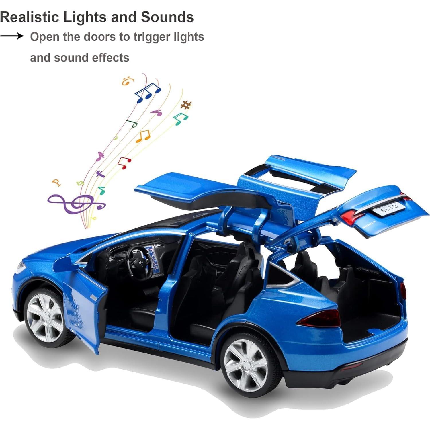 SASBSC Toy Cars Model X 1:32 Pull Back Vehicles Diecast Car Model Toys for Boys and Girls 3 to 12 Years Old
