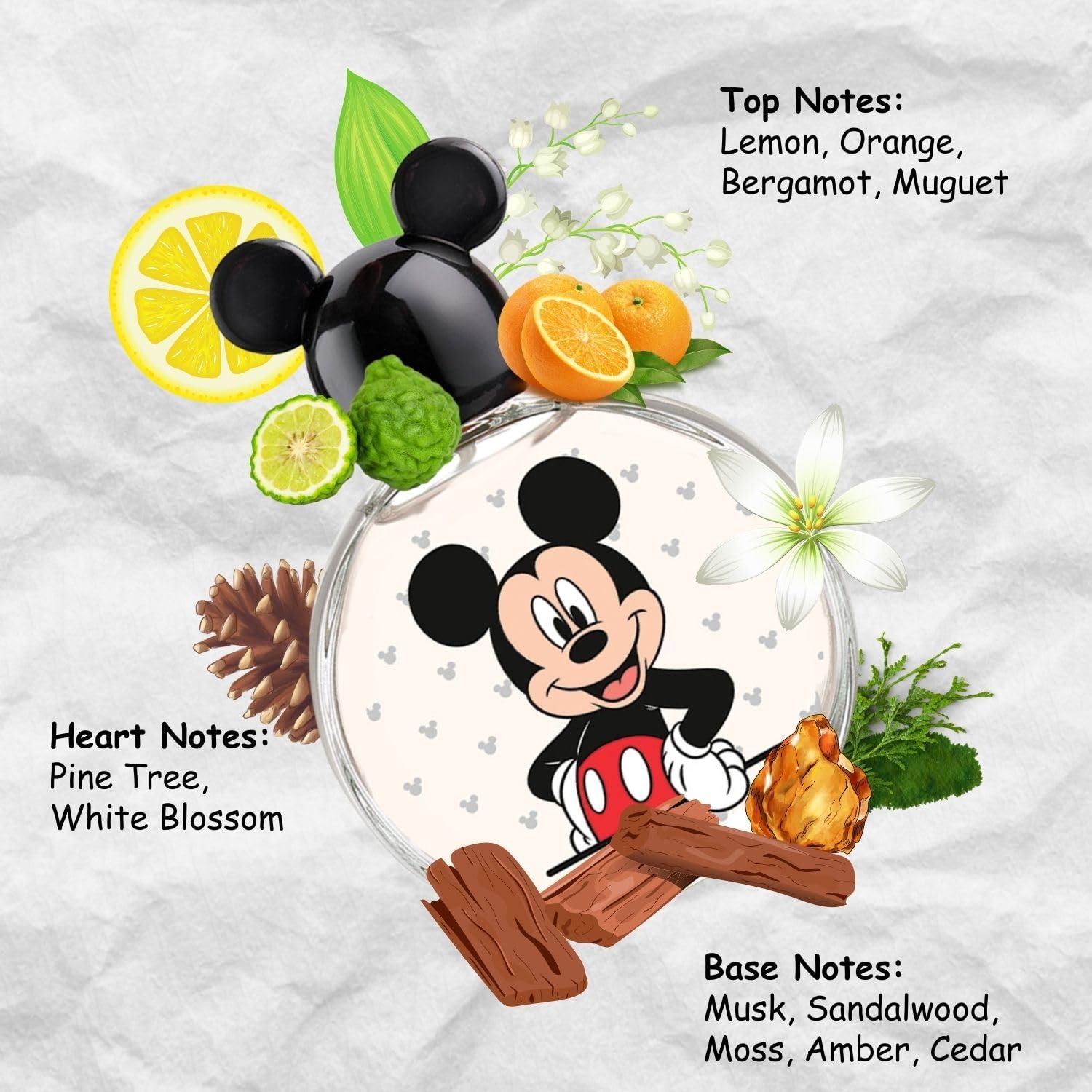 Disney Mickey Eau De Toilette Spray for Men 3.4 oz