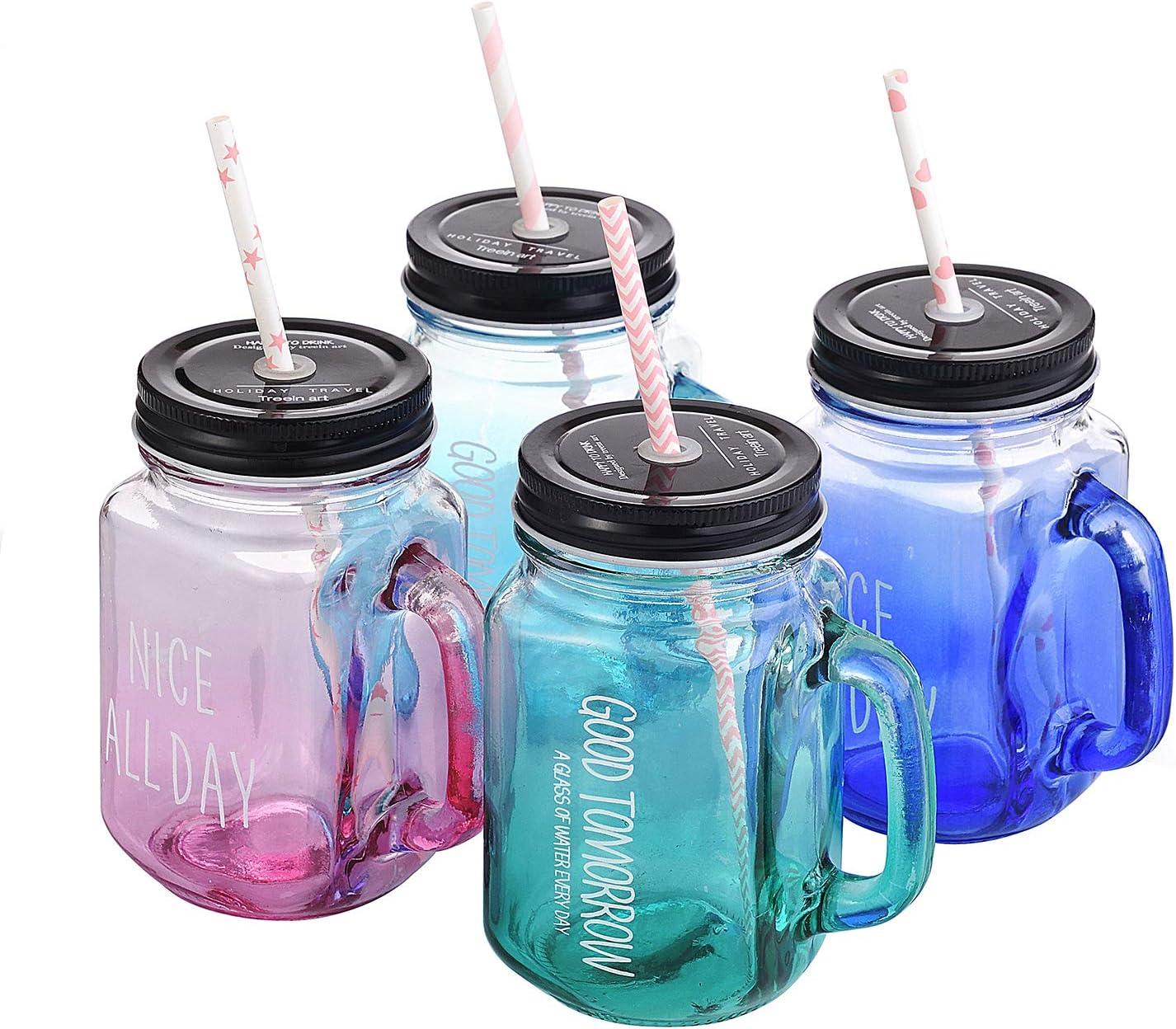 ALINK Biodegradable Paper Straws, 100 Pink and Gold Straws for Party Supplies, Birthday, Wedding, Bridal/Baby Shower, Christmas Decorations and Holiday Celebrations