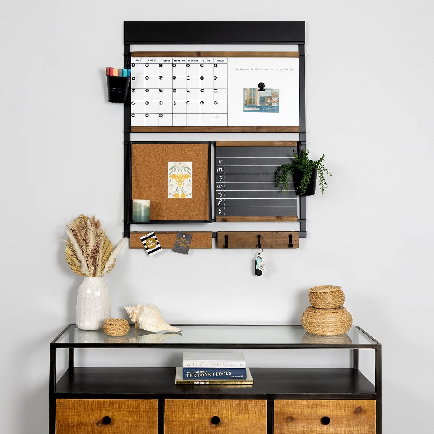 The Brooke Wall Organizer by 1THRIVE | Home Organization | Home Schooling | Command Center