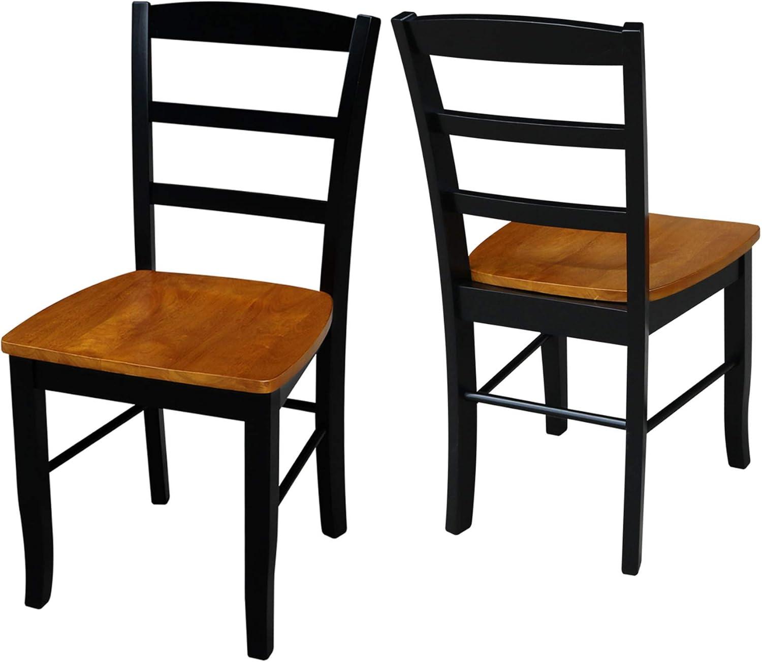 Set of 2 Madrid Ladderback Chairs - International Concepts