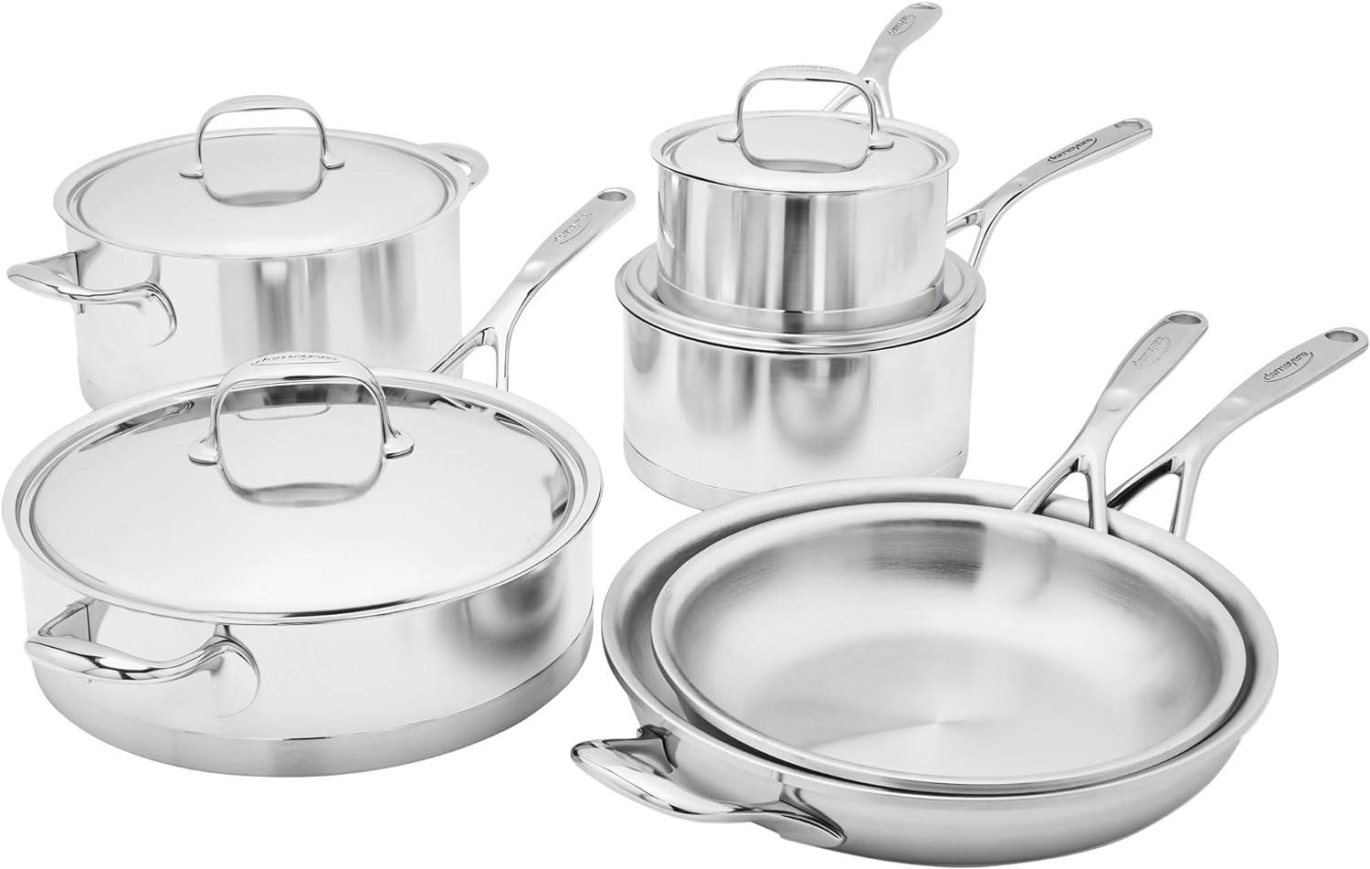 Demeyere Atlantis 10-Piece Stainless Steel Cookware Set