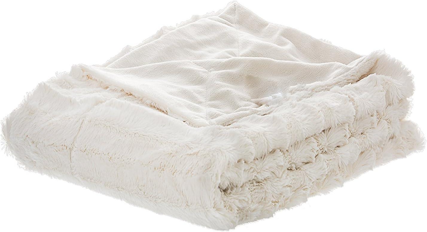 Cheer Collection Ultra Soft Faux Fur Throw Blanket