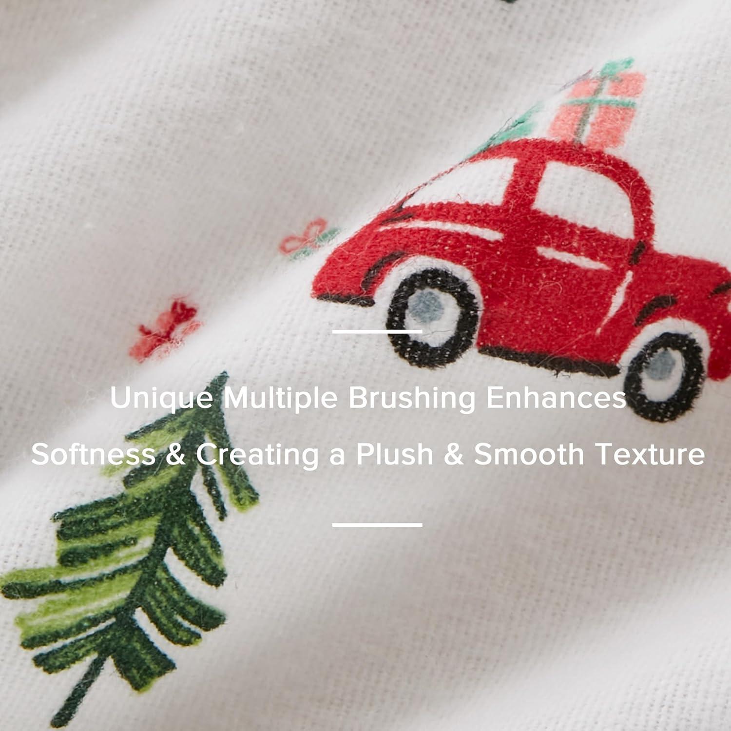 Woolrich 100% Cotton Flannel Sheet Set