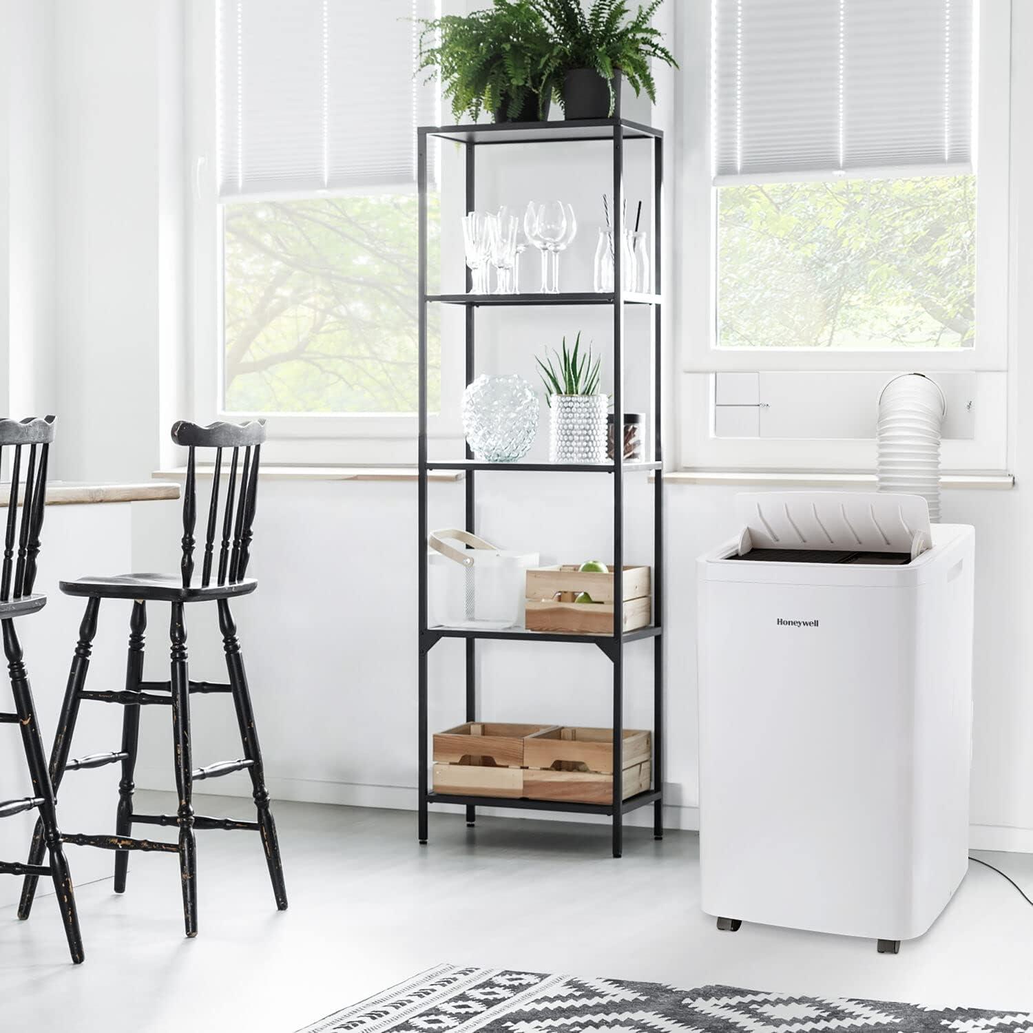 Honeywell 12000 BTU 115-Volt Portable Air Conditioner with Remote, White, HW2CESAWW9