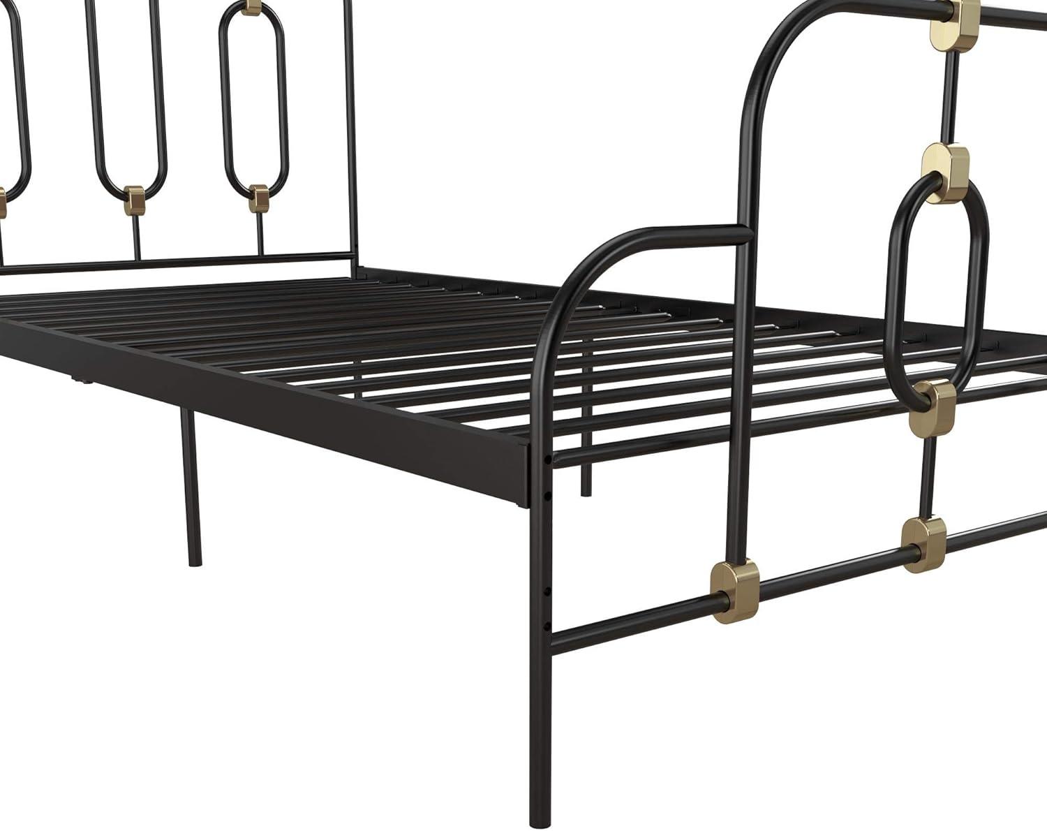 Olivia Metal Open-Frame Bed