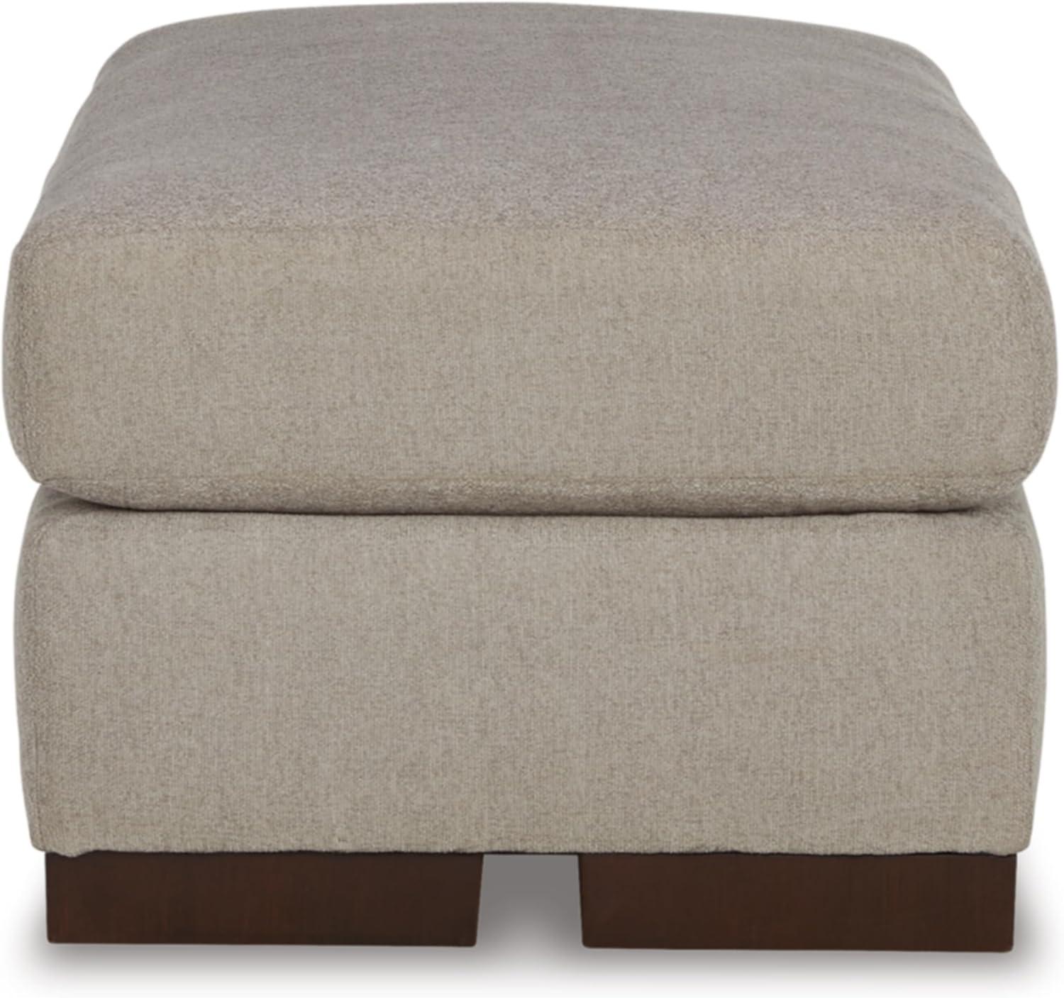 Signature Design by Ashley Maggie Casual Ottoman, Beige