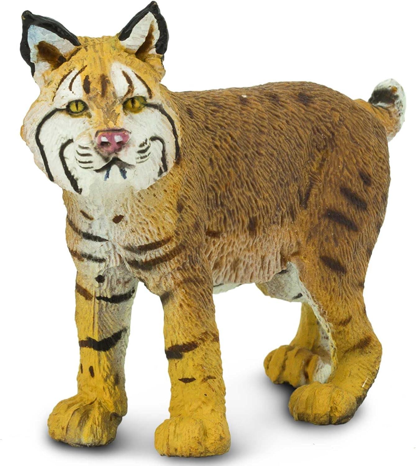 Safari Ltd. Wild Safari 2” Bobcat Figurine and Knick-Knack