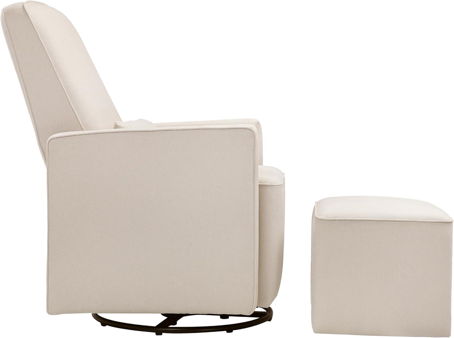 daVinci Olive Swivel Glider with Ottoman & Reviews | Wayfair