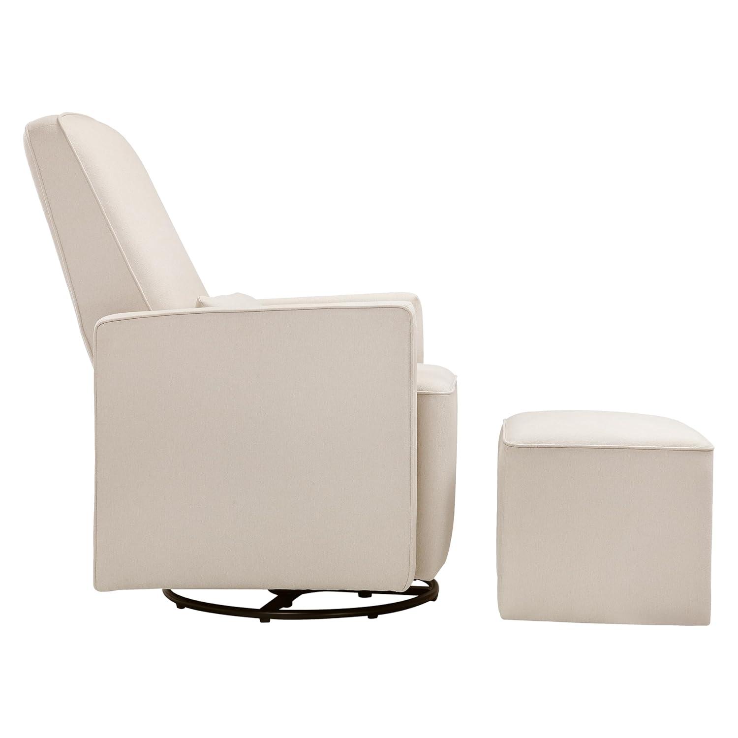 daVinci Olive Swivel Glider with Ottoman & Reviews | Wayfair