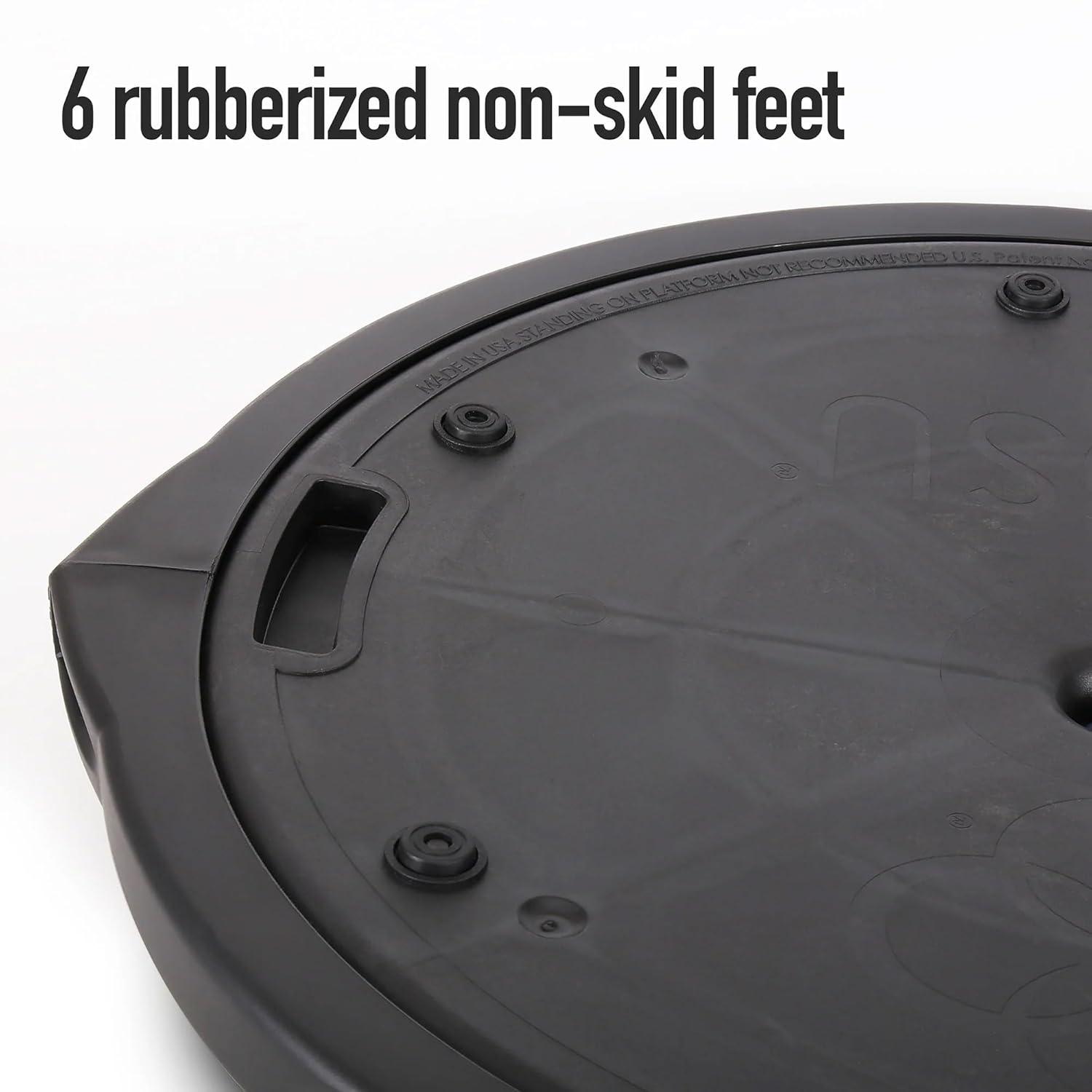 Bosu Home Balance Trainer for Strength, Flexibility, and Cardio, Blue