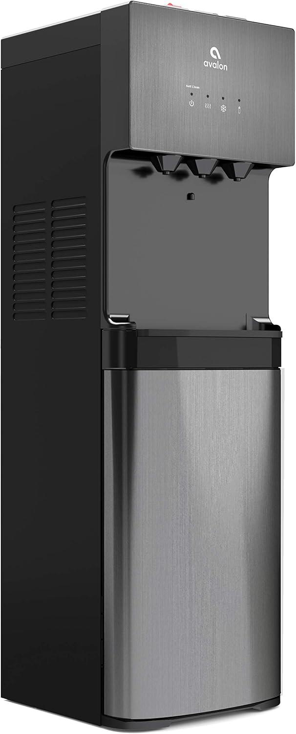 Avalon Self Cleaning Bottleless Water Cooler Dispenser, Black