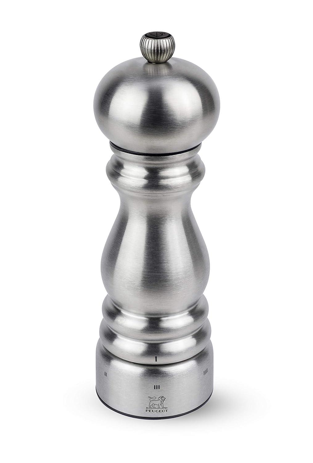 Peugeot | Paris Chef u'Select Pepper Mill, Stainless Steel, 18 cm - 7 in