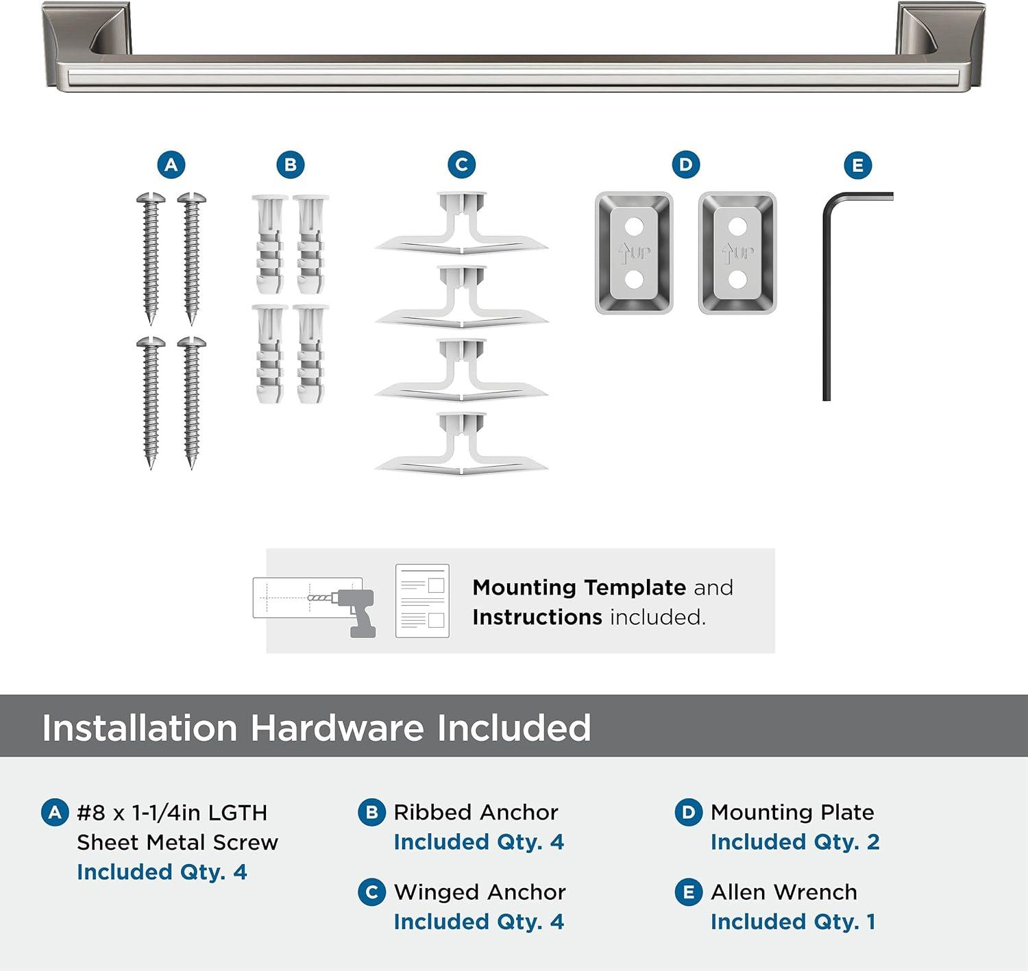 Mulholland 19.81" Wall Mounted Towel Bar