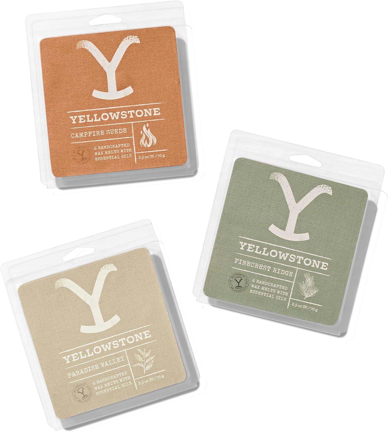 Yellowstone Inspired Wax Melt 3 Pack with Essential Oils