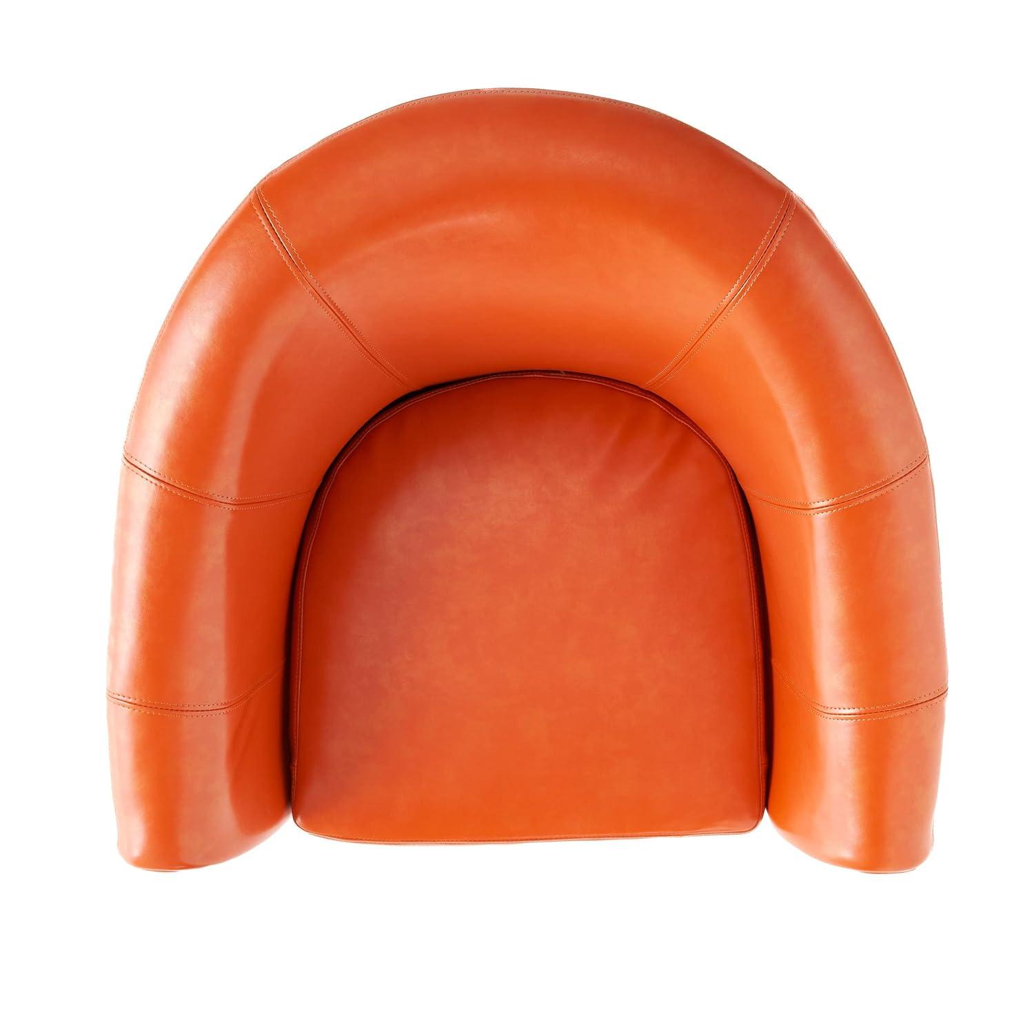 Napoli Club Chair Orange - Christopher Knight Home