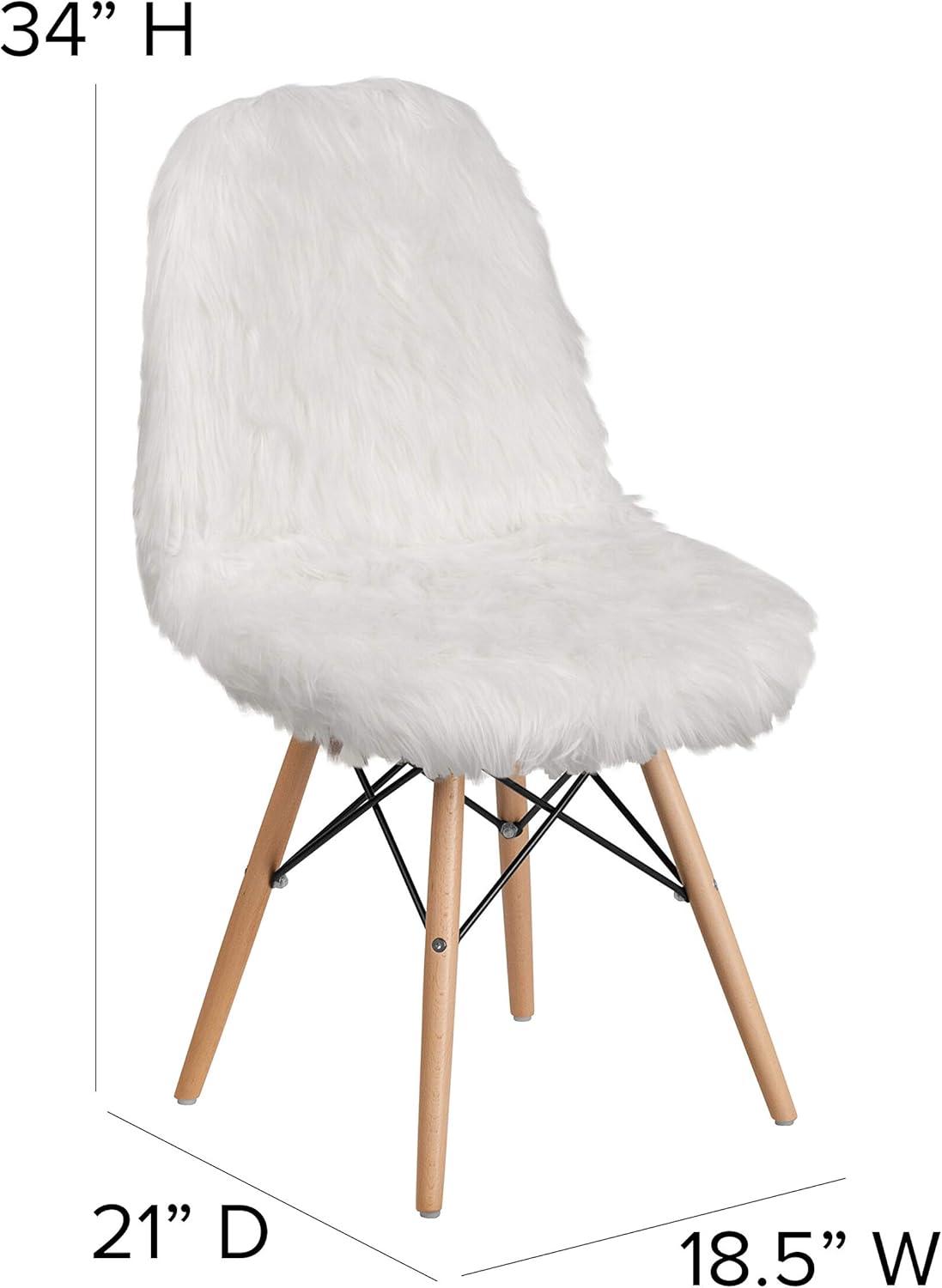 Flash Furniture Shaggy Dog Accent Chair