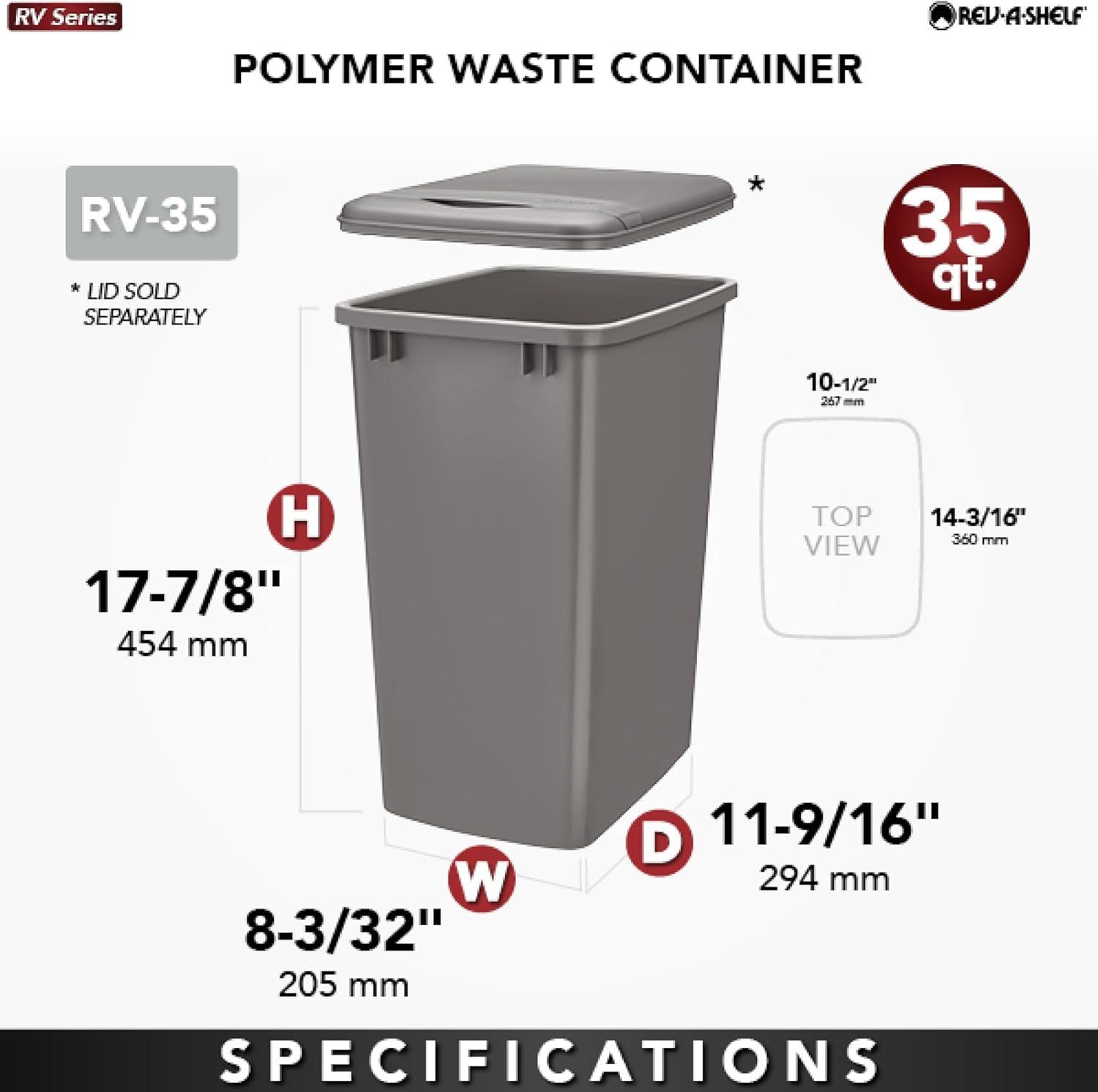 Rev-A-Shelf Under Sink Pull-Out Trash Can Replacement