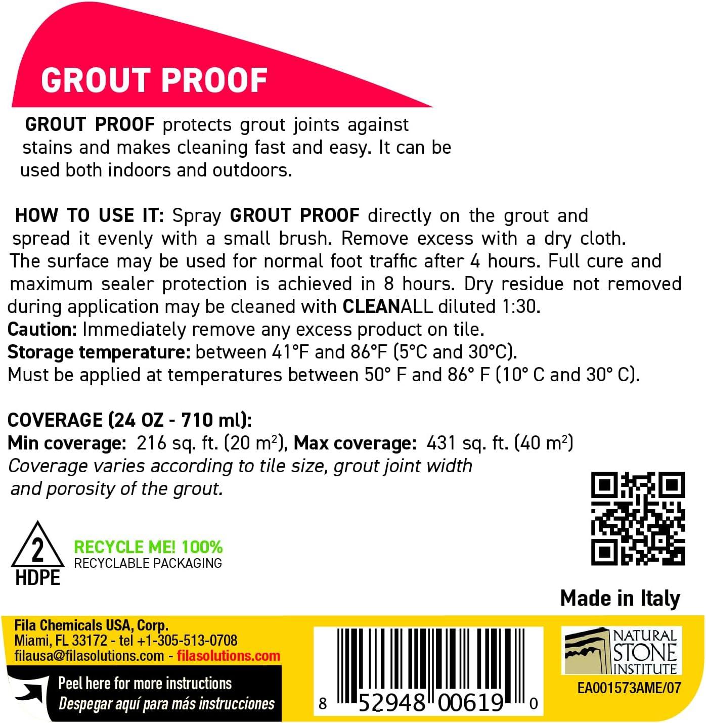 Grout Proof 24 oz. Tile and Stone Sealer