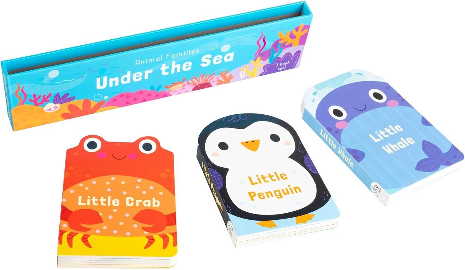 Animal Families: Under the Sea - (Board Book)