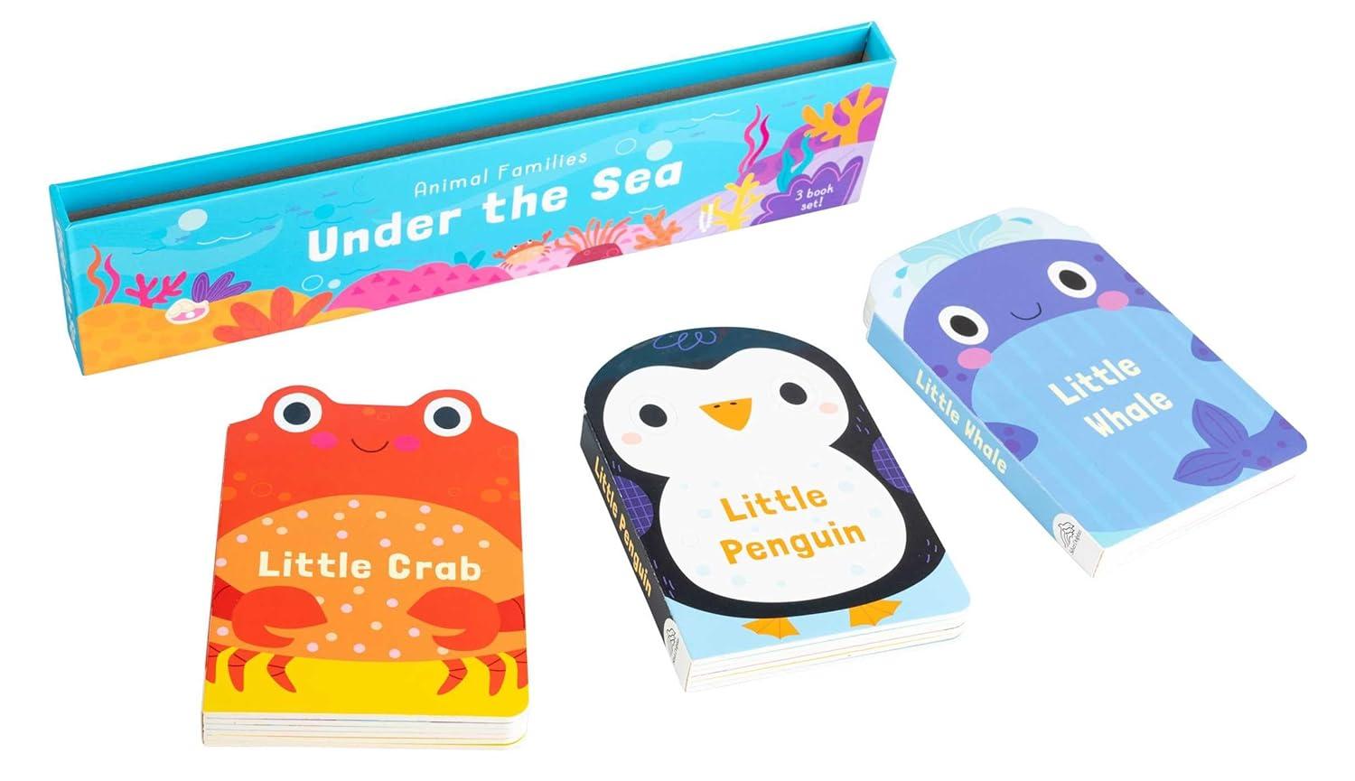 Animal Families: Under the Sea - (Board Book)