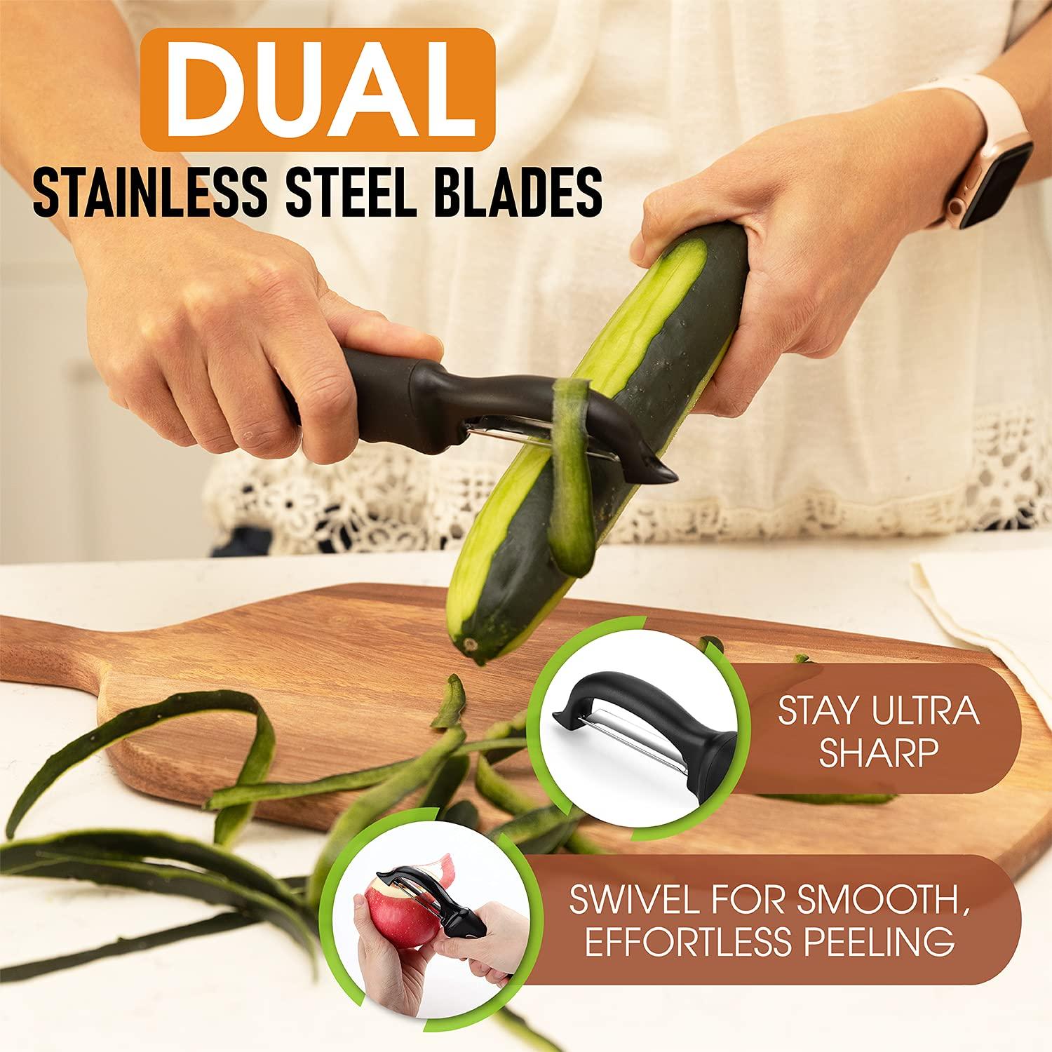 Spring Chef Premium Swivel Vegetable Peeler
