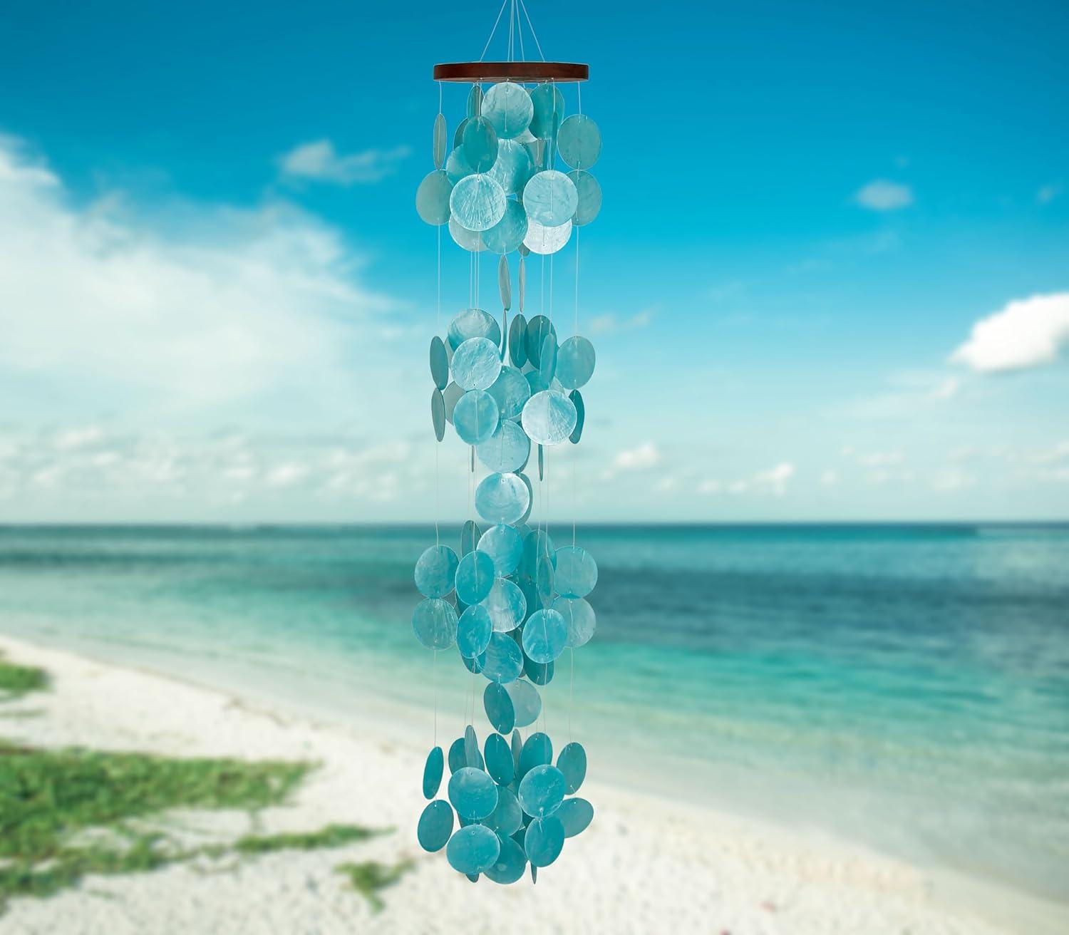 Capiz Waterfall Wind Chime