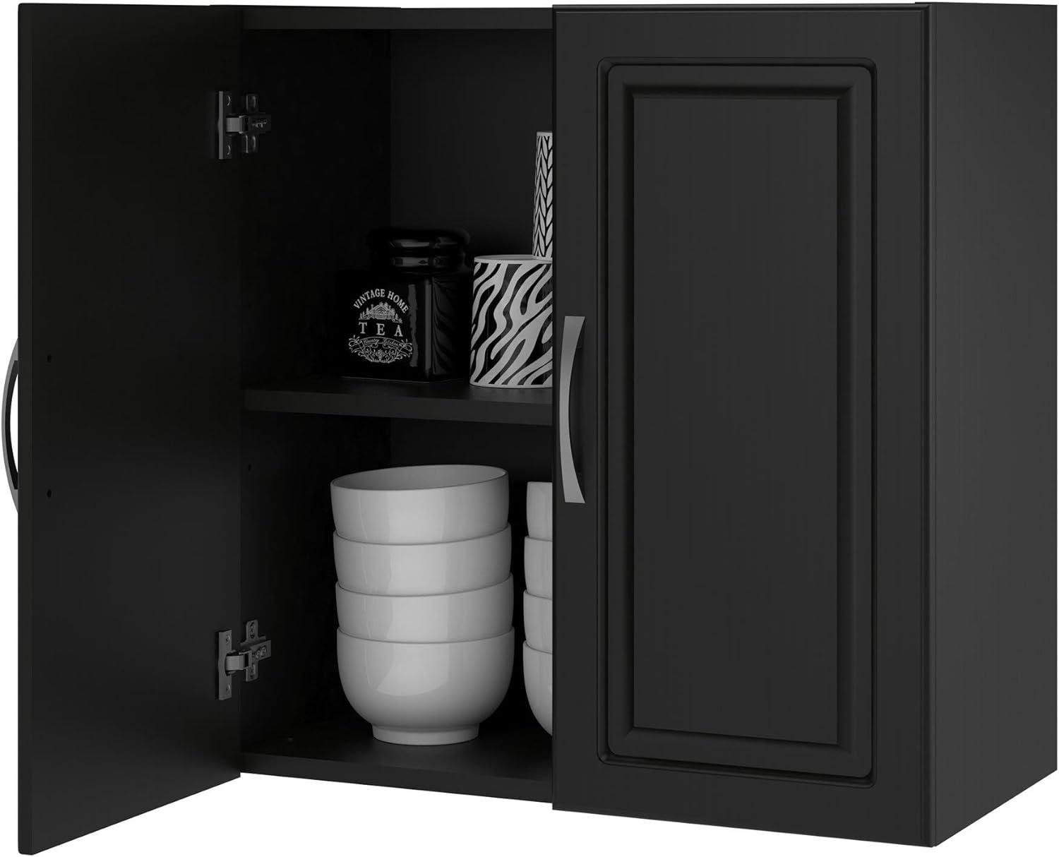 Kendall 24" Wall Cabinet, Black