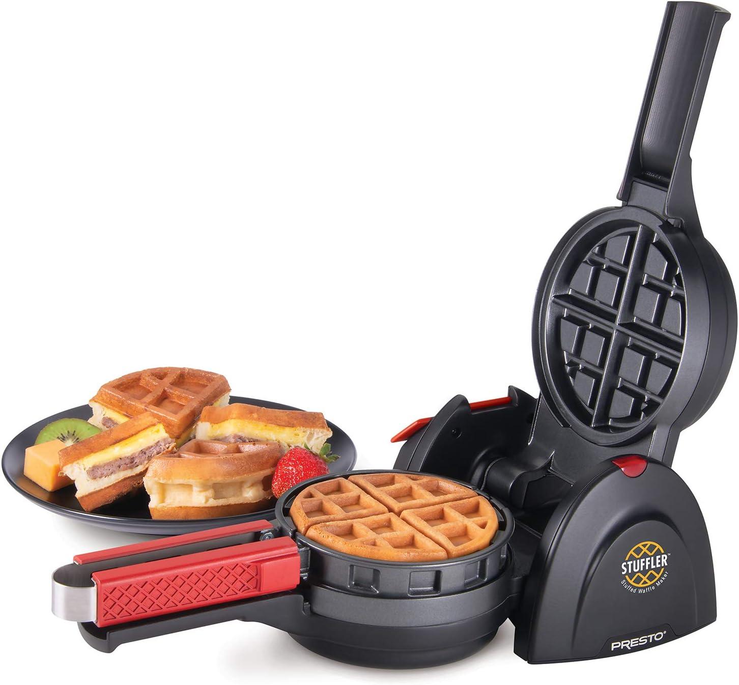 Presto Stuffler Electric Stuffed Waffle Maker,  03512