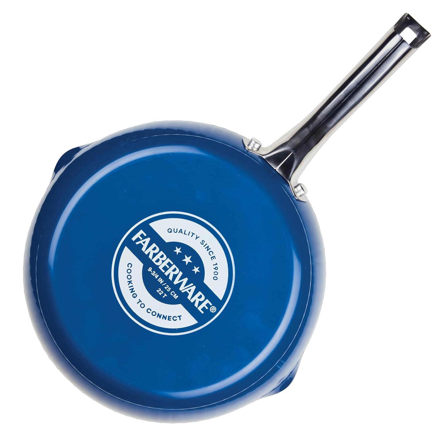 Farberware Farberware Style Nonstick Cookware Pots And Pans Set, Includes Kitchen Cooking Utensils, 10 Piece