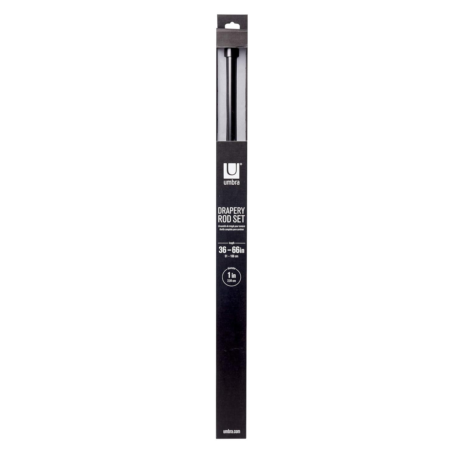 Umbra Cappa Adjustable Single Curtain Rod