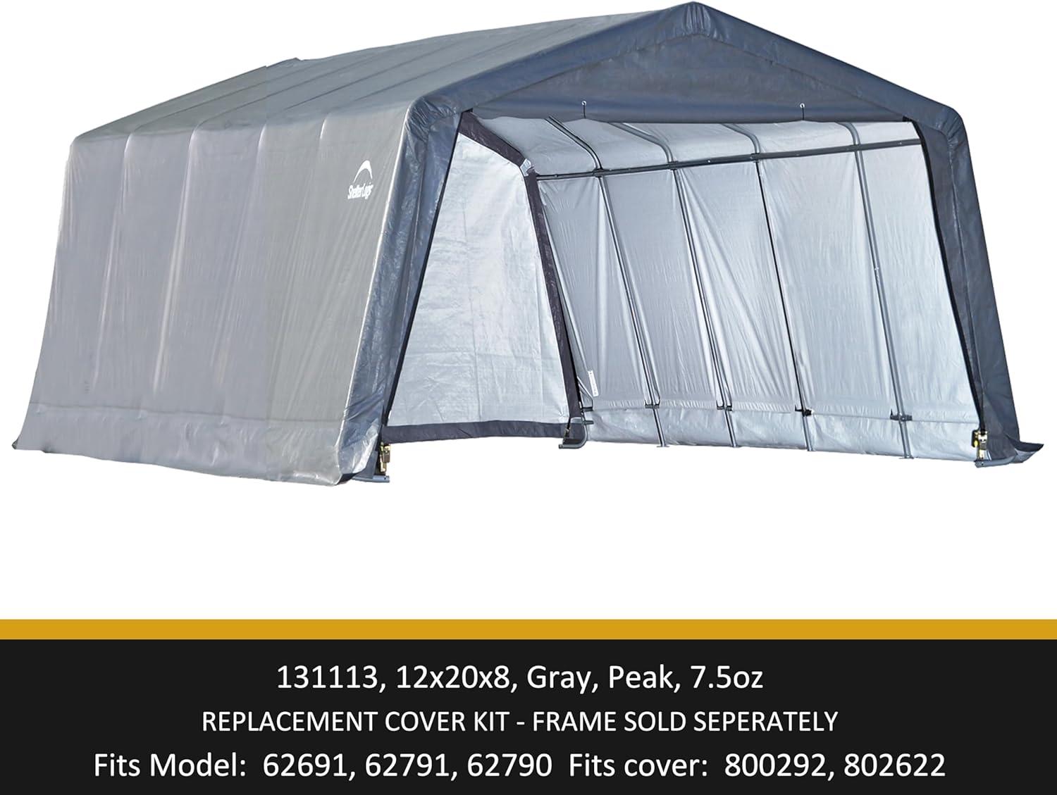 ShelterLogic Canopy Replacement Top - SuperMax 12 x 30 ft.