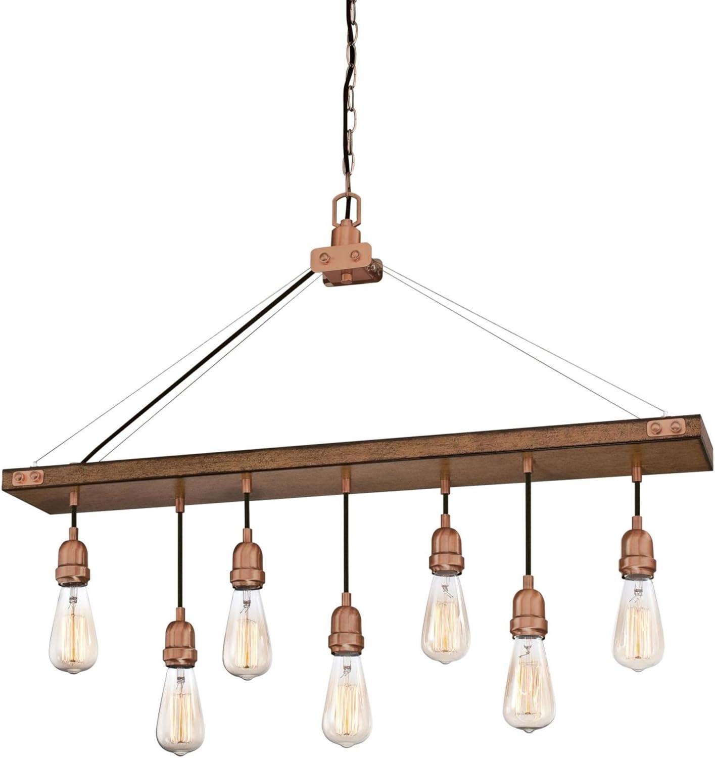 Elway 7 - Light Dimmable Kitchen Island Modern Linear Chandelier