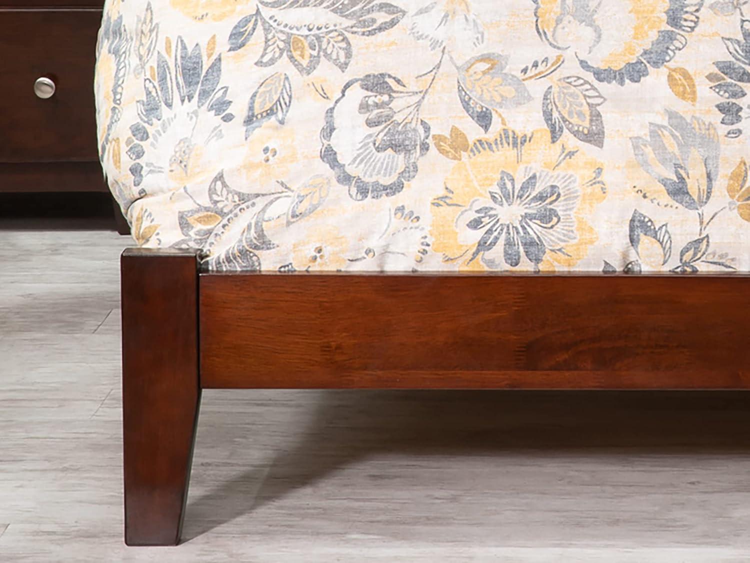 Metro Low Profile Solid Wood Platform Bed