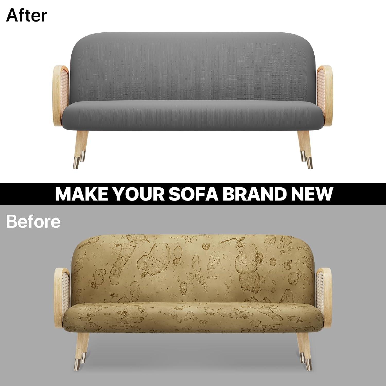 MoNiBloom Solid Futon Cover Slipcover Fit 6"- 8" Futon Mattresses Dark Grey, Queen Size 60x80 Inch